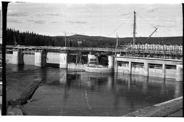Hjälta hüdroelektrijaama ehitustööd Rootsis