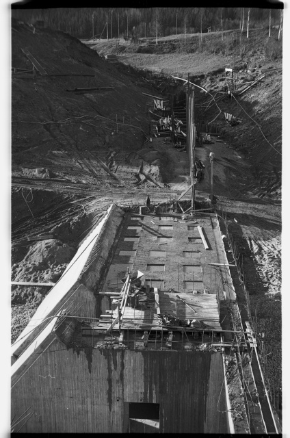 Hjälta hüdroelektrijaama ehitustööd Rootsis