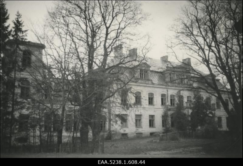 Malla mõisa peahoone esikülg