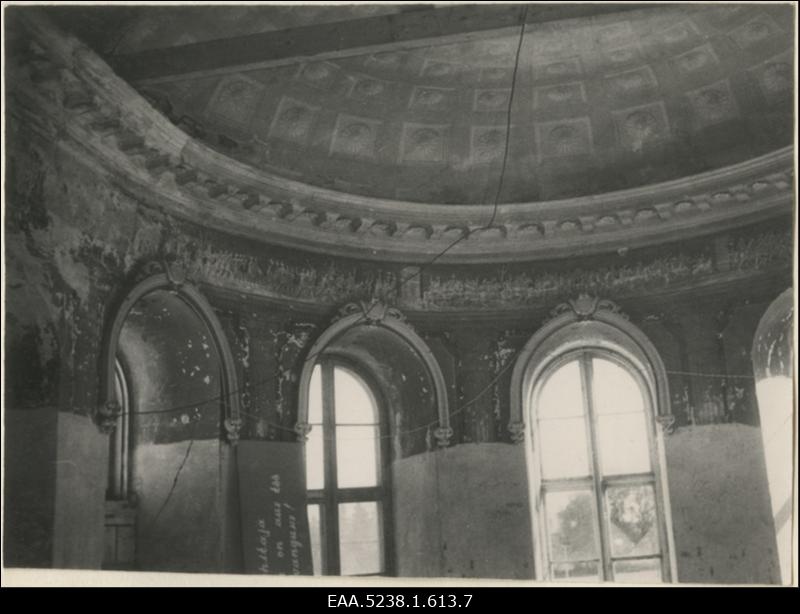 Hõreda mõisa peahoone kuppelsaal