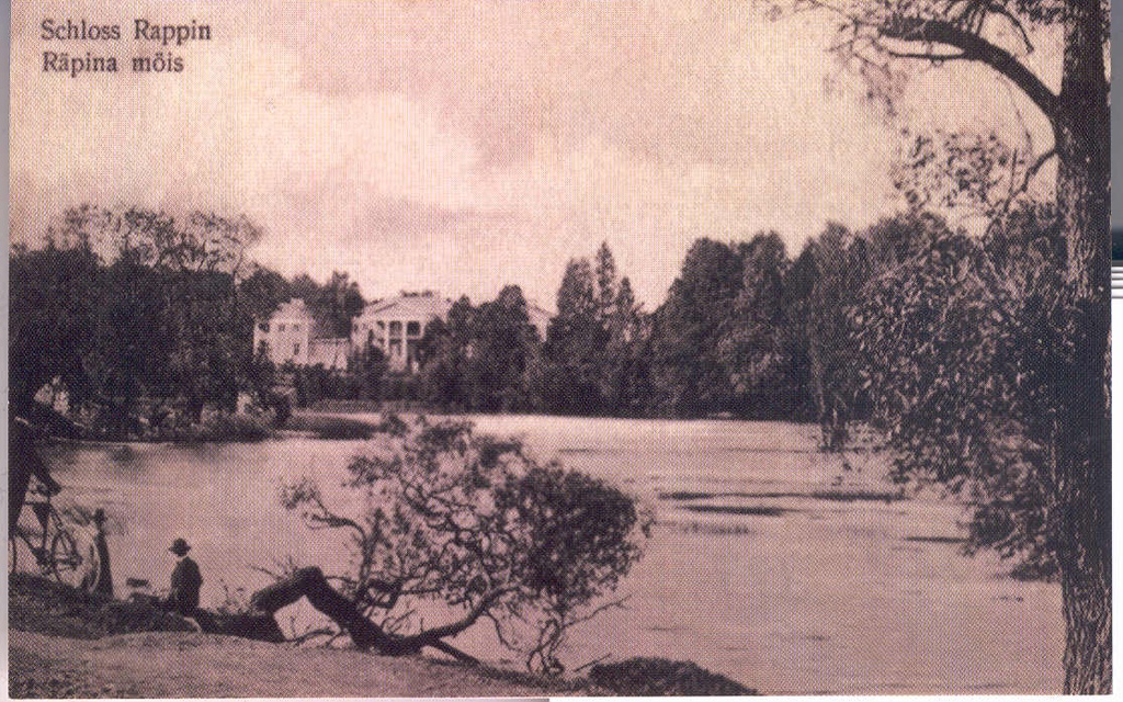 Postcade set. Võrumaa manor. Räpina manor.