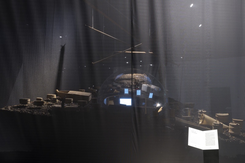 Teemasaare "Veeteed" vaade näitusel "Inimene ja looduskeskkond"