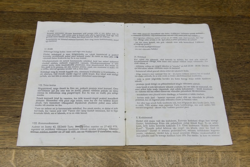 Jaama 42 maja kodukord