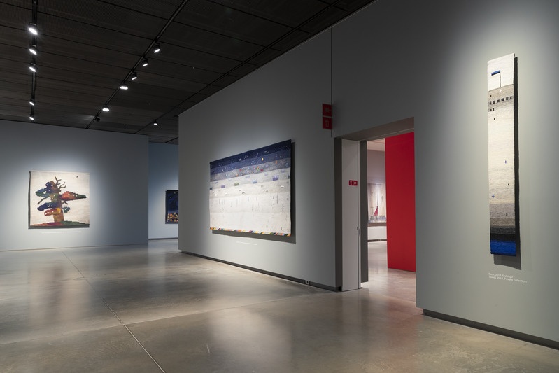 Näitus "Anu Raud. Isamaastikud", saalivaade