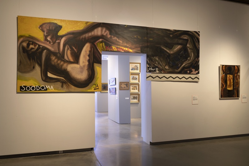 Näitus "Viinistu kunstisadam ERMis", saalivaade