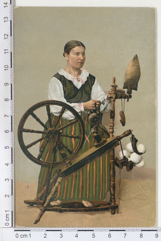 Eesti rahvarõivais ketraja