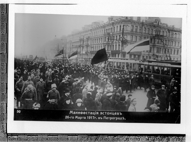 Eestlaste manifestatsioon Petrogradis, 26. III 1917