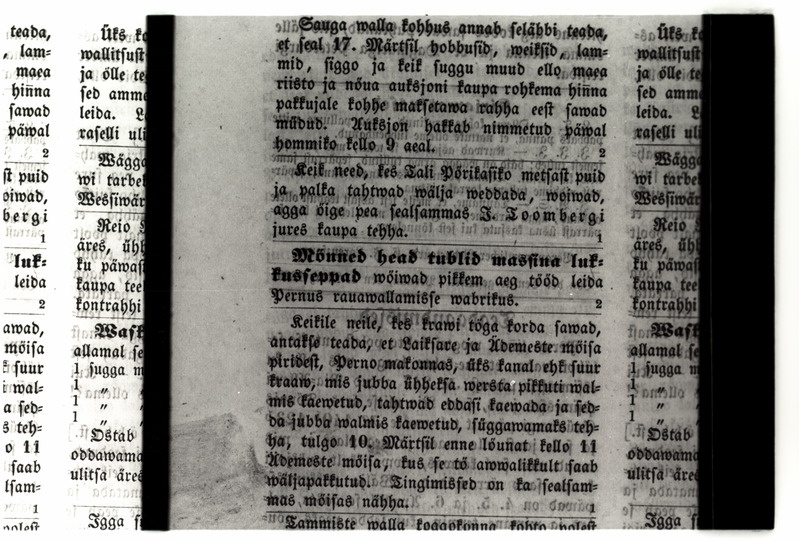 Pärnu Postimees nr. 9, 1866. a