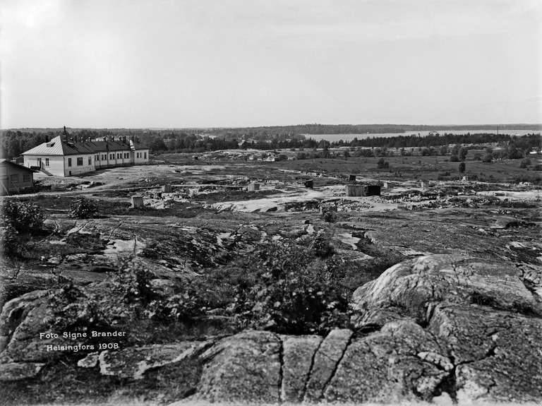 Etu-Töölö, Fjelldalin huvila-alue