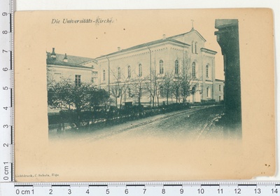 Dorpat, University Church  duplicate photo