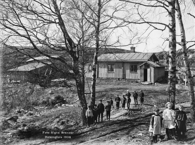 Etu-Töölö, Fjelldalin huvila-alue