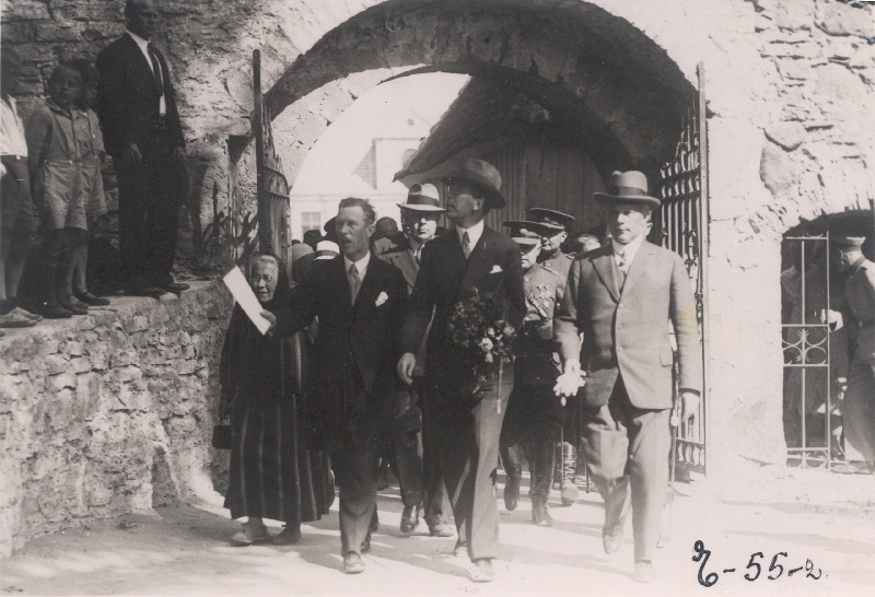 Photo. Swedish Crown Prince Gustav Adolf Haapsalu. July 3, 1932.