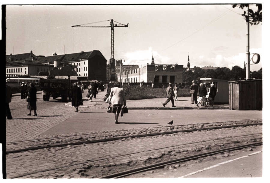 View from Lenin's main road to Tartu mnt. Direction