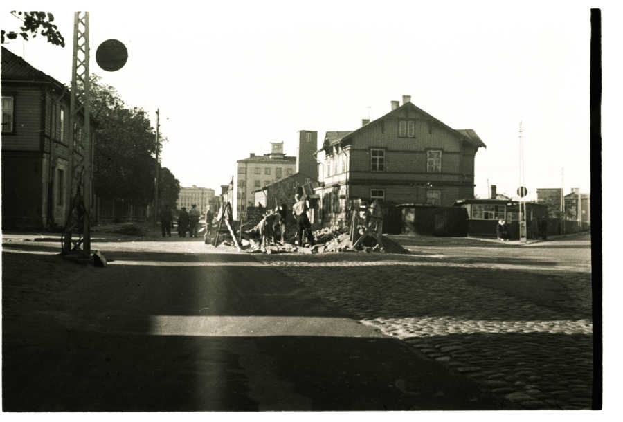 Extension of tramline on Tondi