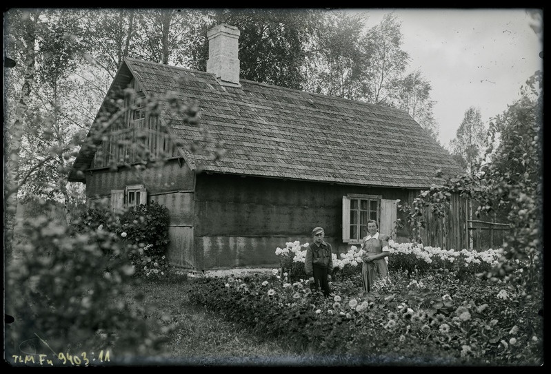 Vaade eluhoonele ja aiale