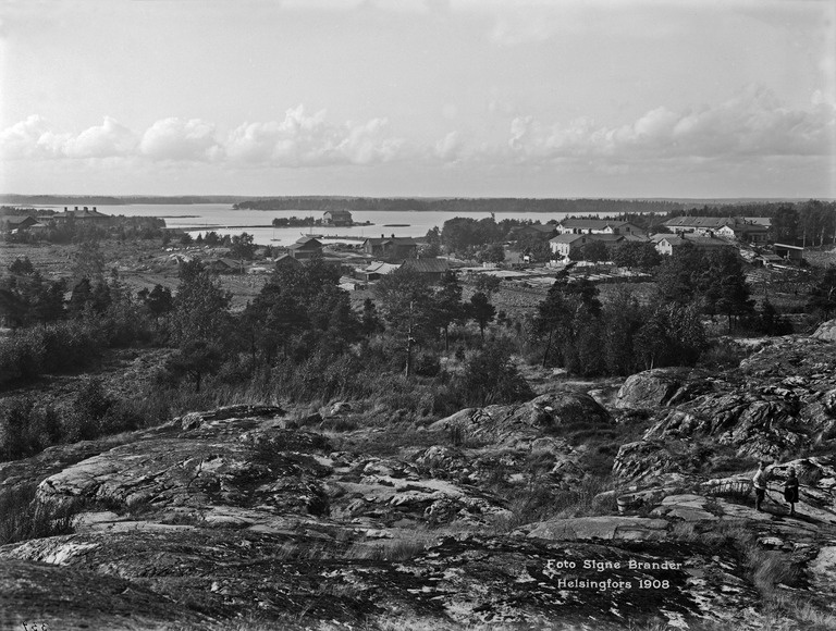 Etu-Töölö, Bergan huvila-alue