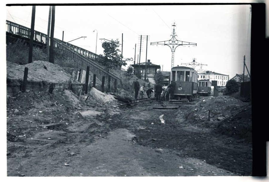 Extension of the new tramline