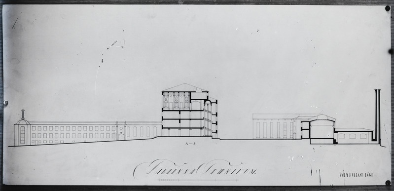 Fotokoopia Tallinna Tehnikumi arhitektuurivõistluse tööst.