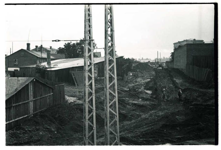 Extension of the new tramline