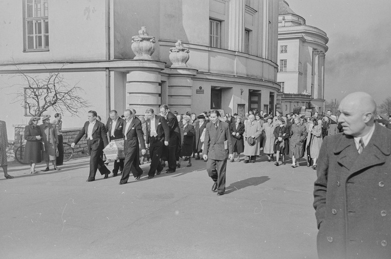 pildil: Benno Hansen matuserong