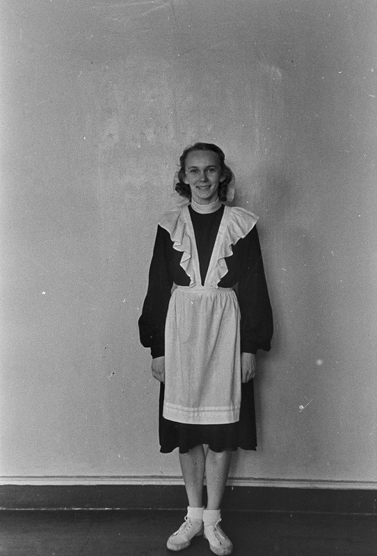 Koreograafilise Kooli 1. lennu lõpetajad, pildil: Aime Leis