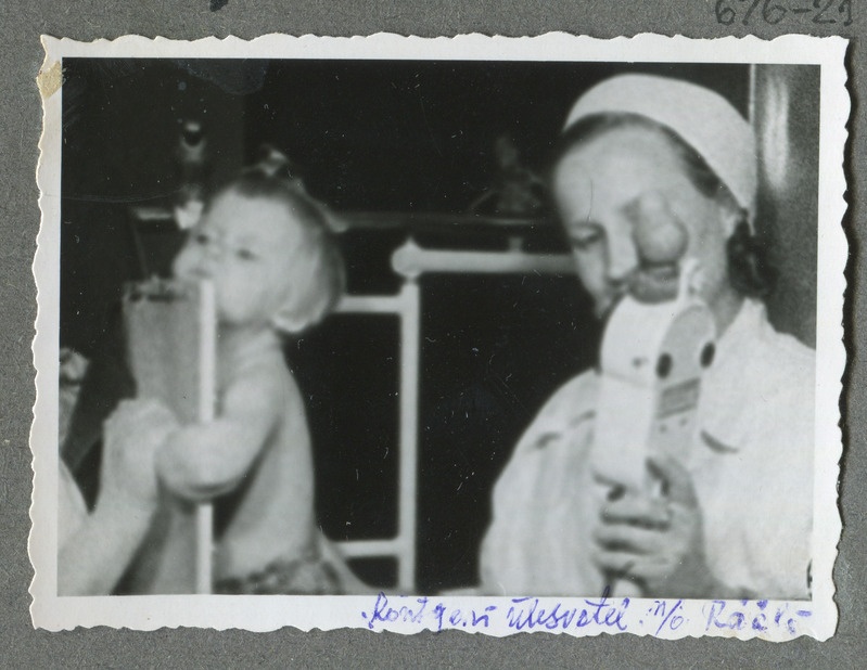 Röntgeni kabinet. Tallinna Linna Laste Tuberkuloosisanatoorium