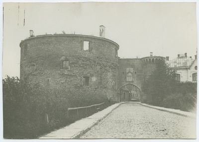 Tallinn, Great Coast Gate, view by the sea.  duplicate photo