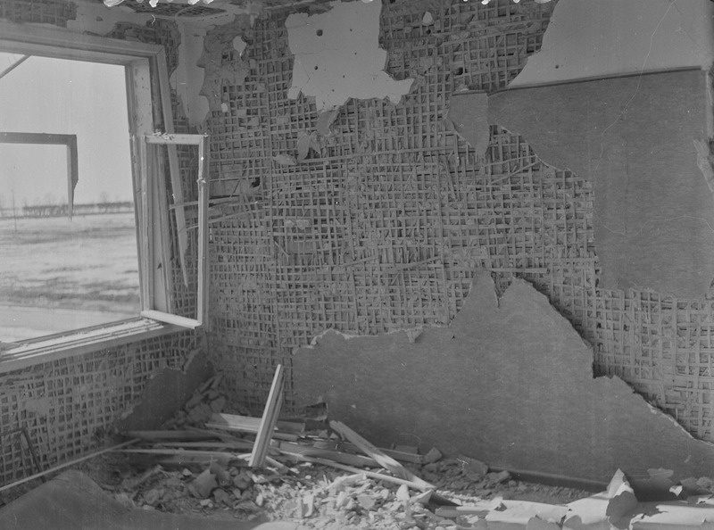 Taara pst. 8 korter filmitud pärast õhurünnakut 26/27. märtsil 1944.a.