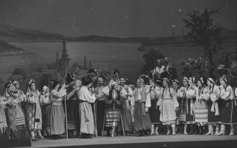 Zaporoožlane Doonau taga, Teater Estonia, 1948, osades: Odarka – Elsa Maasik
