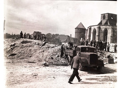 Restoration of Harju Street  similar photo