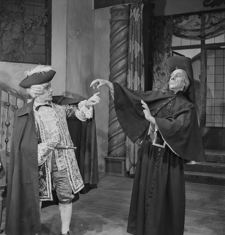 Sevilla habemeajaja, Teater Estonia, 1948, osades: Almaviva – Heino Otto, Basilio – Aaro Pärn