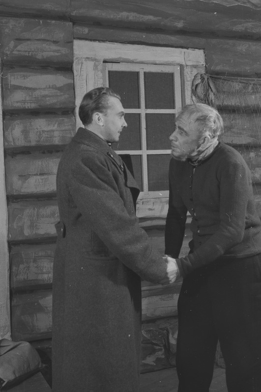 Tagaranna meeste kalakuunar, Teater Estonia, 1947, osades: Lautri Tiudur – Heino Mandri, Lautri Peeter – Hugo Laur