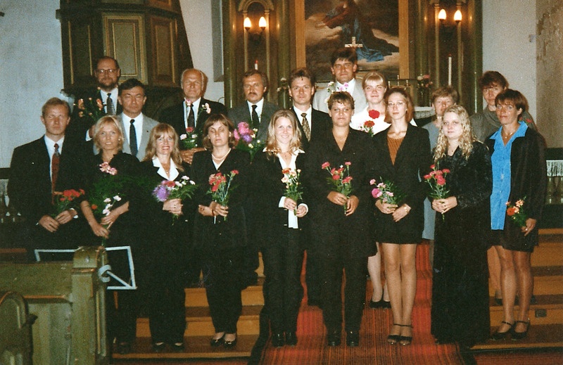 Avinumre kirikus kontsert 11.09.1999