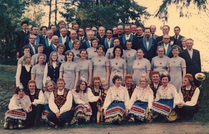 Iisaku klubi taidlejad 1976. a.