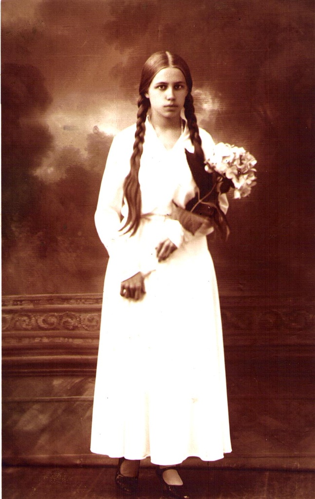 Fotopostkaart. Erna Tedrekull