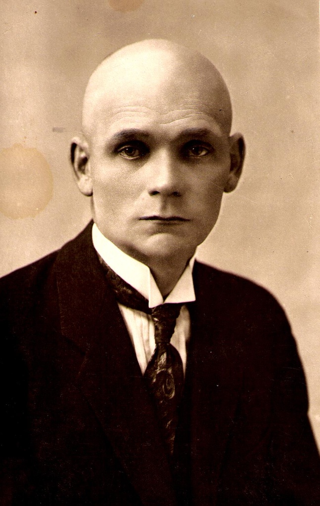 Fotopostkaart. Christian Rutoff-Rajasaare