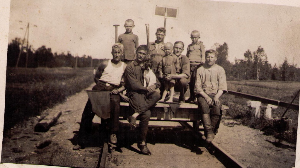 Raudteetöölised 1935.a.