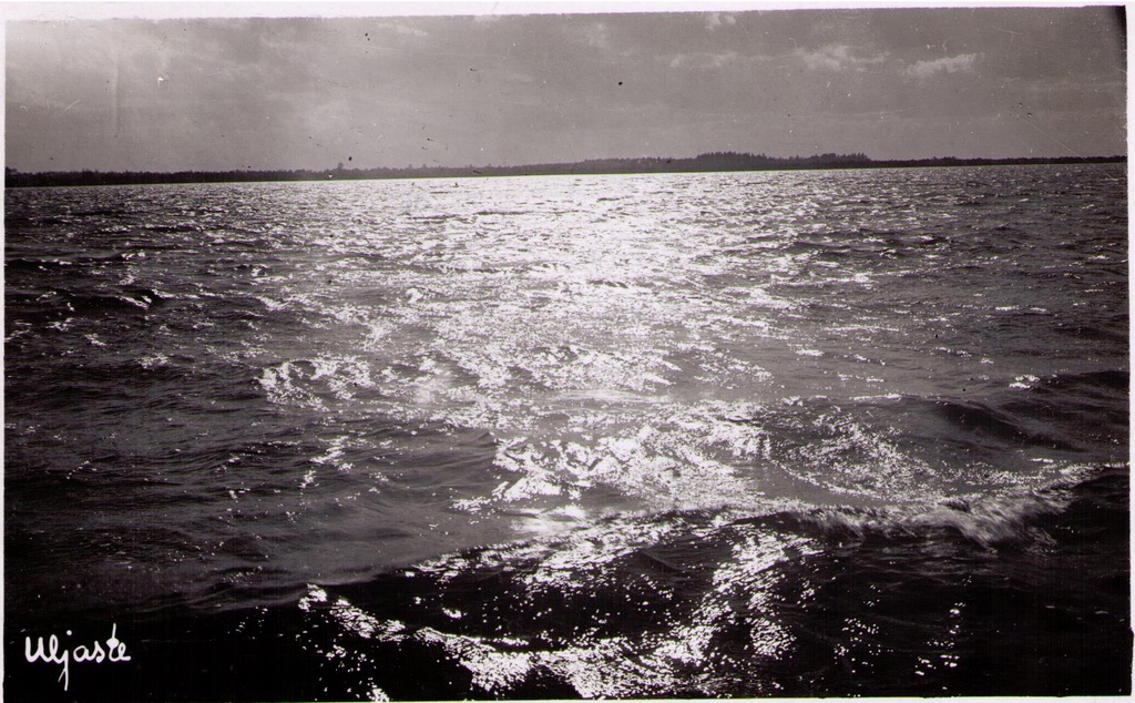 Fotopostkaart. Uljaste järv