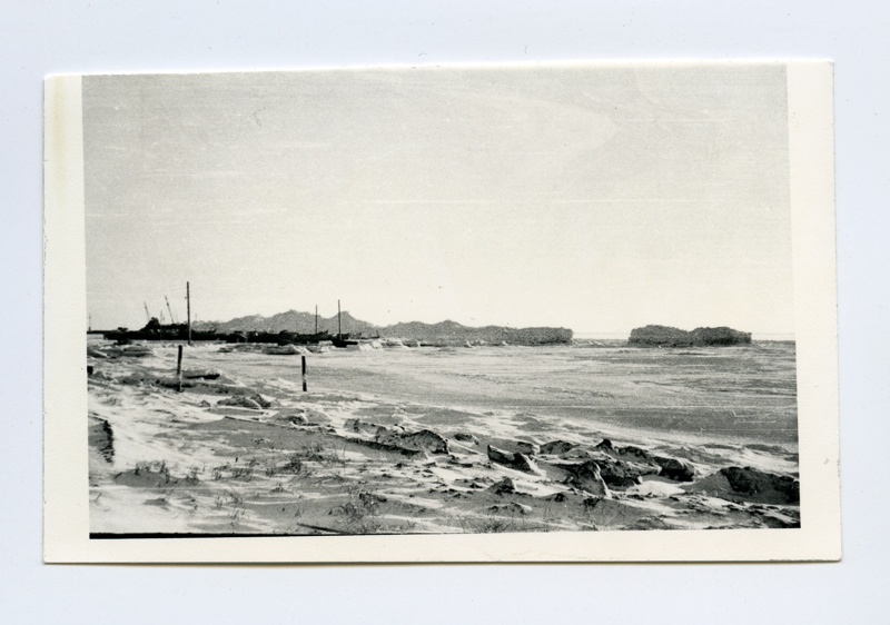 Winter Kihnu beach
