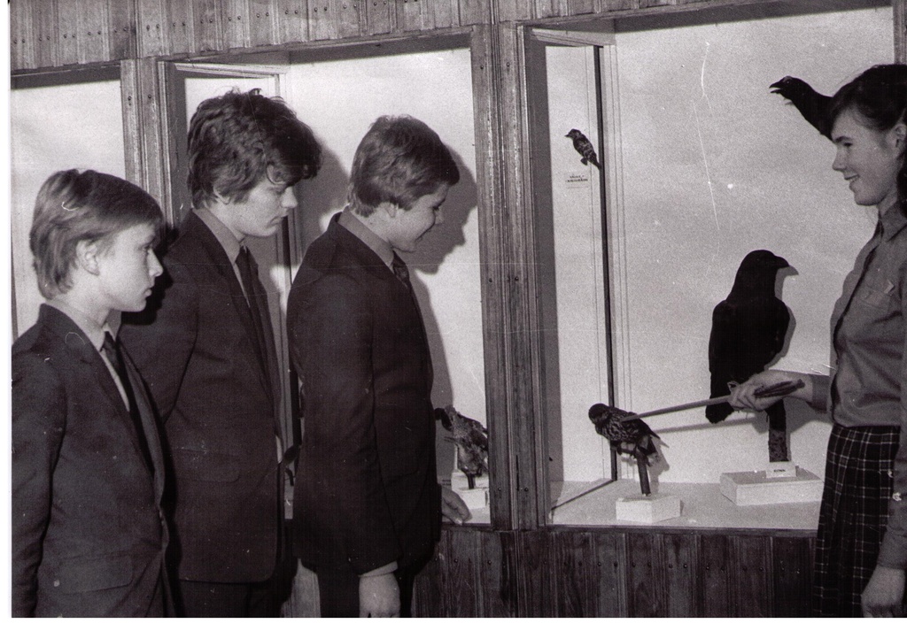 fotonegatiiv muuseumiklassi tööst