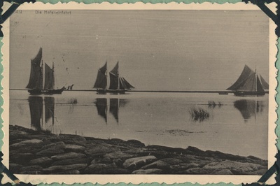 Kihnu sailing in wind quiet  duplicate photo