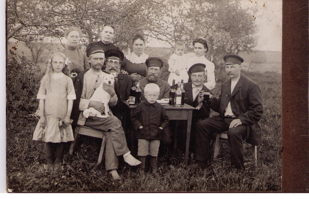 Foto. Vaivara kirikuküla inimesed