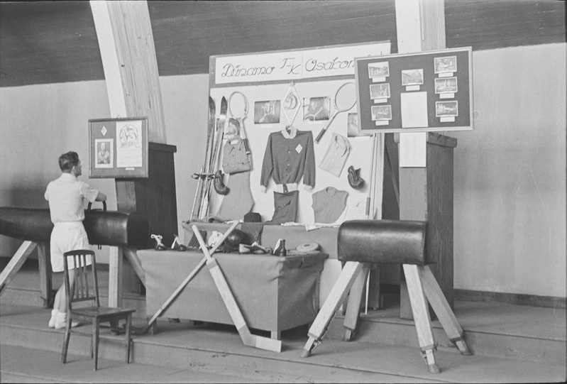 "Dünamo" spordivahendite näitus