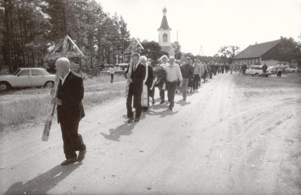 Enn Uuetoa and Karl Jerkwelt's funeral in Kihnu
