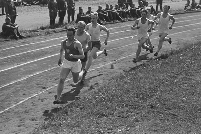 Üleliidulised linnadevahelised korrespondentsvõistlused kergejõustikus I etapp 1950  similar photo