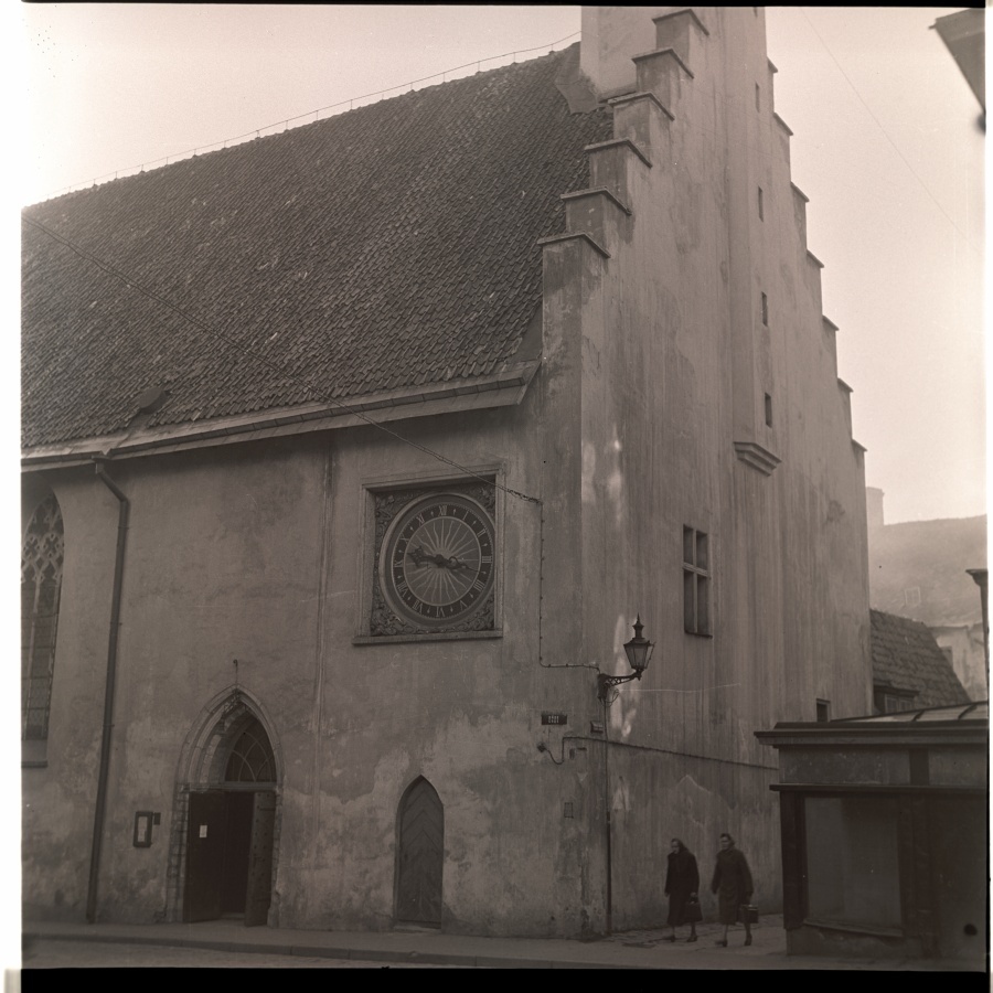 Tallinn, the Holy Spirit Church from the 17th century.