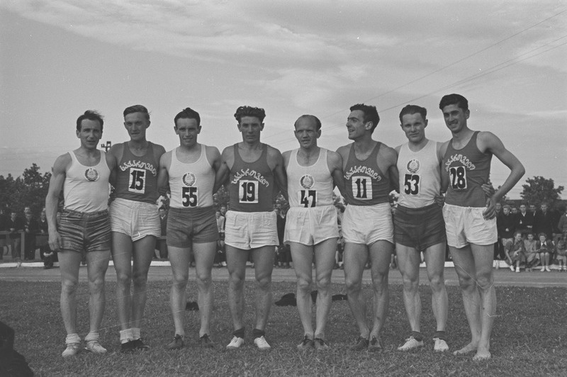 Eesti-Gruusia kergejõustikus 1950