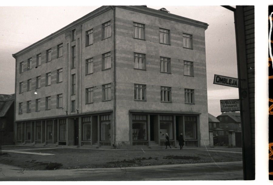 Tallinn, new house on Raua Street.