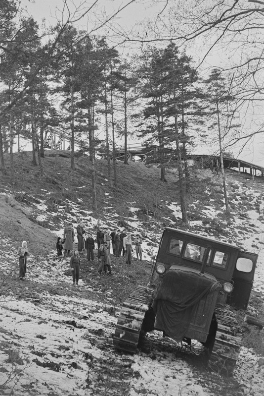 Slaalomi nõlvaku ehitamine Mustamäel