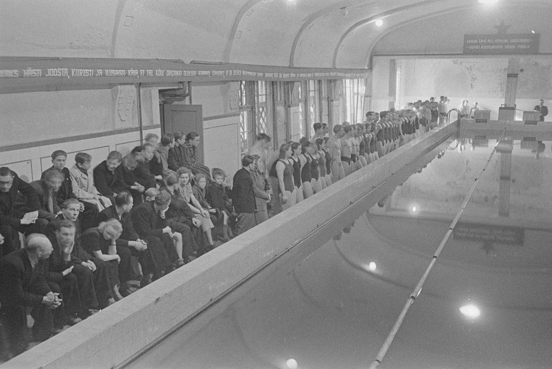 Ajalehe "Noorte Hääl" karikavõistlused ujumises 1950